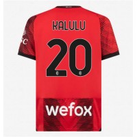 AC Milan Pierre Kalulu #20 Replika Hemmatröja 2023-24 Kortärmad